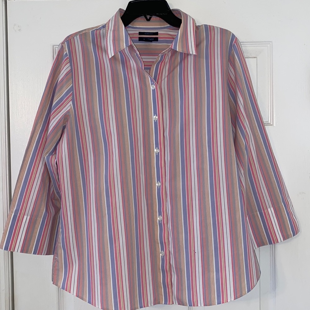 “Westbound “ Stripped Blouse.